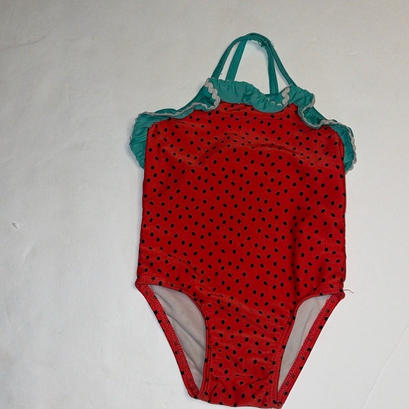 Cat and Jack 12 months Watermelon one piece swimsuit - Picture 1 of 1